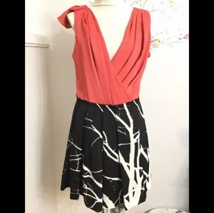 Rachel Roy Coral Cocktail Dress